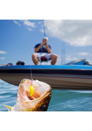 5pcs / Paket Hengjia 14 Bağlanmış Tel Demir Kanca Derin Deniz Balıkçılığı Kancası