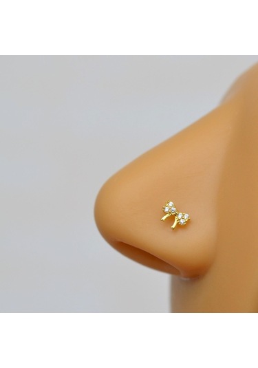 925 Ayar Gold Kaplama Kurdele Figürlü Hızma Sarı