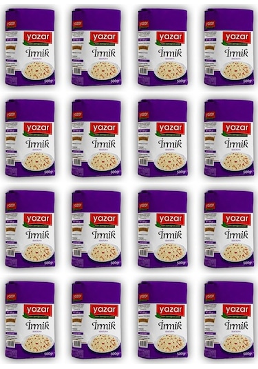 Yazar İrmik 16 x 500 G