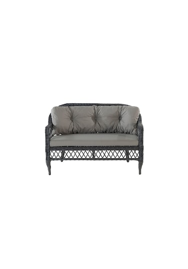 Beypazarı 2+1+1+sehpa 60 90 Baklon Bahçe Mutfak Takımı Gri