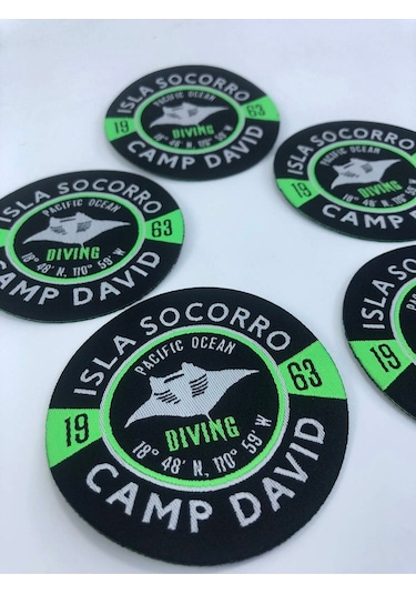 FdayAksesuar Dekoratif Şerit Aksesuar Isla Socorro Arma Yama Çeşitleri Desenli Arma FRDY8129