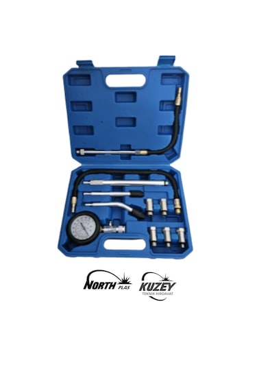 North 102 / Kompresyon Test Cihazı Benzinli Hortumlu Set M10+m18