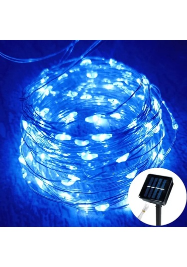 Stuxmos Led Güneş Çelenk Lambası 8 Modlu Bakır Tel Açık Düğün Parti Bahçe Dekorasyon 16-20wrgb RGB