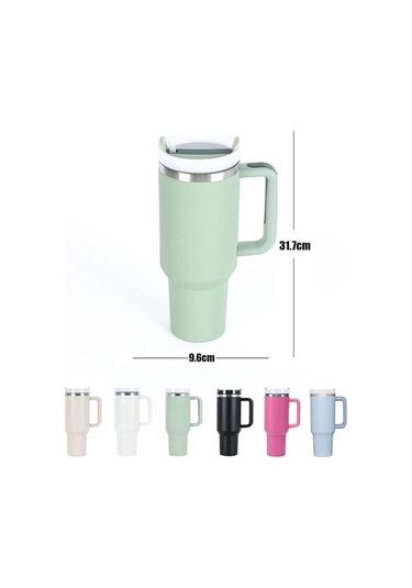 Xianwen Paslanmaz Çelik Yalıtımlı Termos Bardak - Siyah Yurt