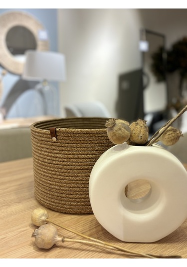 Rover Çok Amaçlı Düzenleyici Sepet, Saksılık, Organizer 20-26, Küçük Boy Hasır