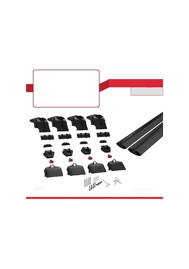 Fiat Egea Cross 2020 2021 2022 2023 2024 2025 Yük Taşıma Ara Atkı Çitası Siyah