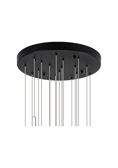 Evren / Sarkıt Avize / 18 Çubuk / 2 Mt / Antrasit Gövde / 3 Renk Antarsit Gri