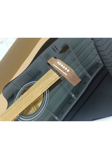 J&d Guitars- Ag-gce/bk Jumbo Kasa Elektro Akustik Gitar AG-6CE/BK