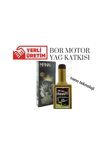 Mannbor New Nano Teknoloji Gold Bor Elmas Motor Yağ Katkısı 250  M