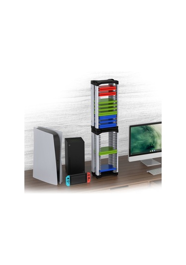 Ty-2847 Oyun Diski Depolama Standı Ps4/ps5/nintendo Switch/xbox Oyun Kartı İçin