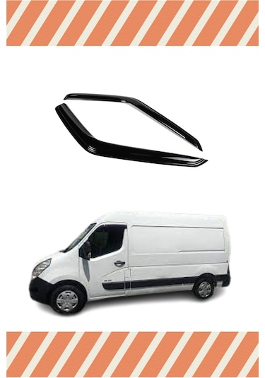 Renault Master 2010 Ve Sonrası Modellerine Özel 2'li Mügen Tip Cam Rüzgarlığı