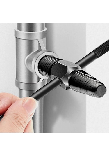 Çift Taraflı Ters Kılavuz Hasarlı Cıvata Vida Boru