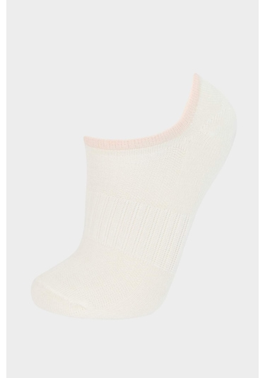 DeFacto Kız Çocuk 5'li Pamuklu Patik Çorap E6050A8NSKR1