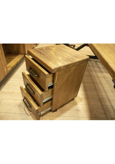 Masif Ahşap Keson Açık Ceviz