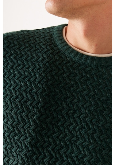 Wrangler Regular Fit Normal Kesim Bisiklet Yaka Yeşil Erkek Triko Kazak W232580300 Yeşil Wrangler Regular Fit Normal Kesim Bisiklet Yaka Yeşil Erkek Triko Kazak W232580300 Yeşil