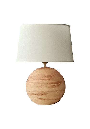 Bigworld Abajur, Yükseklik H57 X Çap Ø40cm Naturel