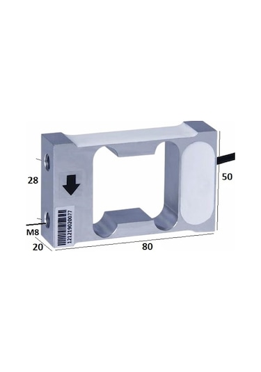 Tek Nokta Yük Hücresi Loadcell L6H5