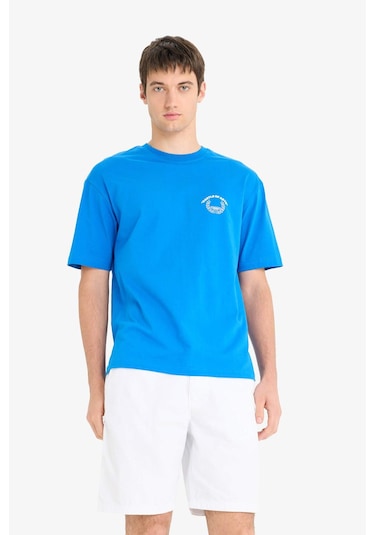 Defacto %100 Pamuk Regular Fit Bermuda Şort E1231ax25smwt34 Beyaz