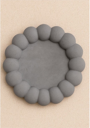 Bubble Taş Tozu Dekoratif Pinterest Tabaklar Handmade %100 El Yapımı