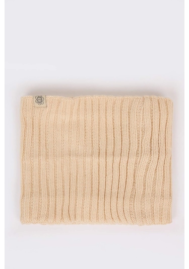 Defacto Kız Bebek 2li Takım Boyunluk Bere C9063a524wnbg122 Bej