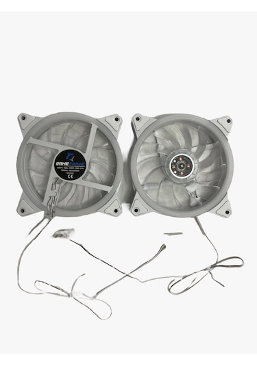 Gameforce Beyaz 7r Pro Seri 4 Lüset Rainbow Işıklı Sessiz 120mm