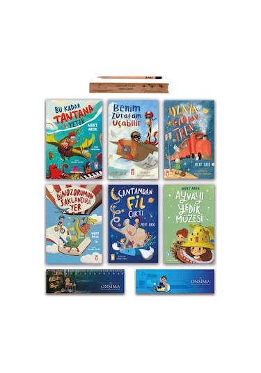 Timaş Çocuk Mert Arık Hikaye Seti 6 Kitap 1. Ve 2. Sınıf - Bu Kadar Tantana Yeter - Benim Zürafam Uçabilir