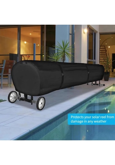 Yüzme Havuzu Güneş Makarası Kapağı 16ft 18ft 20ft Güneş Makarası