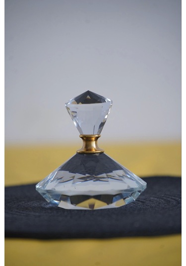 Elmas Parfüm Şişesi Gold