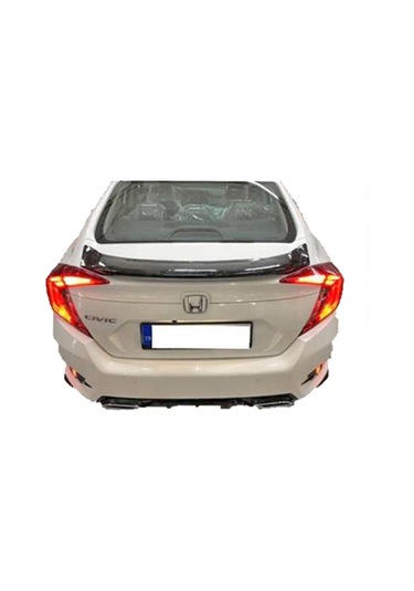 Honda Fc5 Uyumlu Yedek Parça Spoon Spoiler Boyasız Fiber