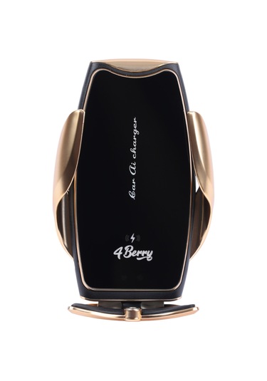 A8g Gold Araç Tutucu 15 W Kablosuz Hızlı Şarj, Otomatik Kıskaçlı Gold