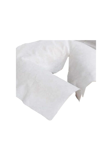 Dolıty 100 Adet Tek Kullanımlık Yastık Kılıfı Yüz Y-şekli