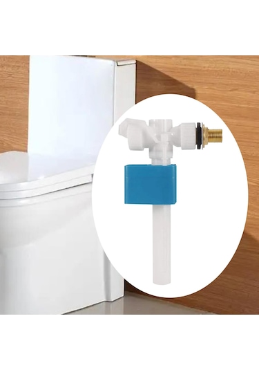 Suntek Gizli Tuvalet Tank Dolgu Valf Duvarı Home Dorm Hotel Beyaz