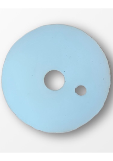 Silikon İki Delikli Sifonlama Tıpası - Damacanaya Uygun, Kokusuz, Gıda İle Temasa Uygun