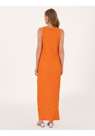 Pierre Cardin Kadın Turuncu Elbise Örme 50304930-vr051
