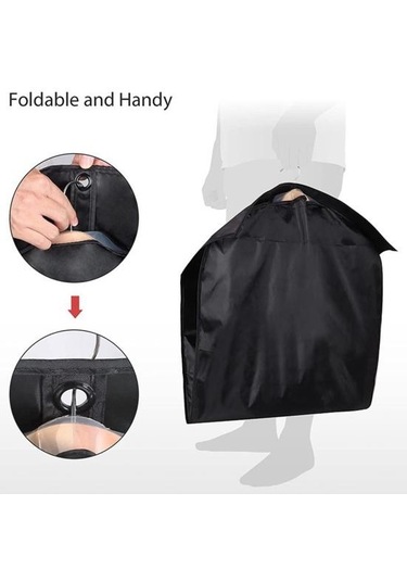 Şeffaf Pencereli Fermuarlı Giysi Asma Toz Örtüleri Böcek Geçirmez Tamamen Kapalı Diğer