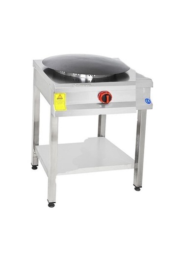 Himaksan Endüstriyel Doğalgazlı Tekli 55 Lik Ayaklı Gözleme Ocağı