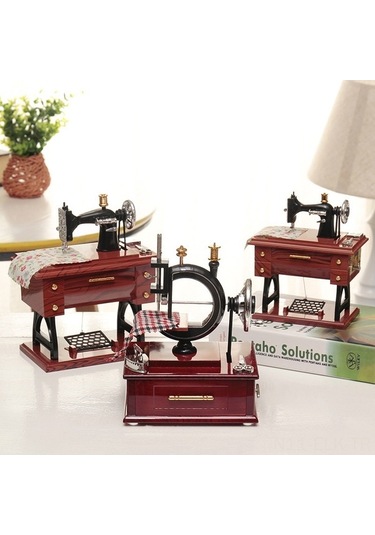 Ulzyvf Klasik Dikiş Mak. Müzik Kutusu - Çocuklar İçin Keyifli Ve Kompakt Hediye