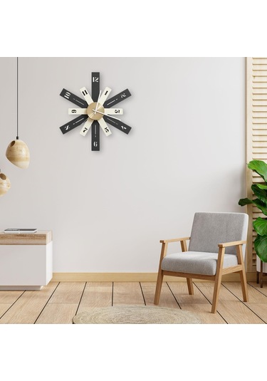 Suntek Modern Duvar Saati Sessiz Minimalist İç Koyu-yeşil Koyu Yeşil