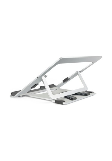 Ebitda Cbtxxj-1 Alüminyum Laptop Standı, Açık Gri, 27.8x23.6x3.2cm, 17'' Bilgisayarlar İçin Ayarlanabilir Ve Katlanabilir