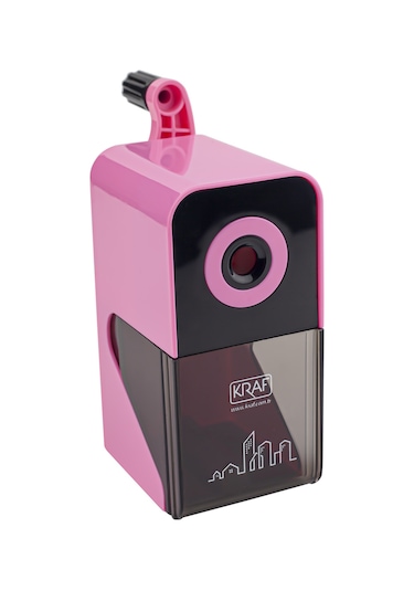 Kraf Kollu Kalemtraş 700g Pastel Pembe