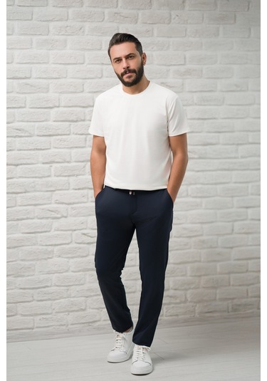 Paul Martin Slimfit Fit Bisiklet Yaka Rayon Kumaş Full Likralı T-shirt Beyaz