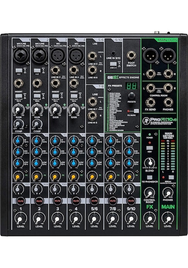 Mackie Profx10 V3 10-Kanal Profesyonel Efektli Mikser
