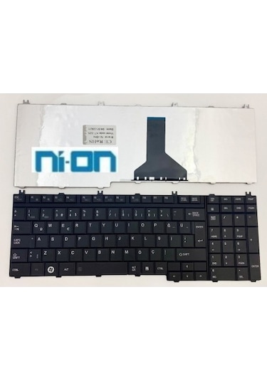 Nion Toshiba Uyumlu Satellite A500-1dn Notebook Klavye Siyah Tr