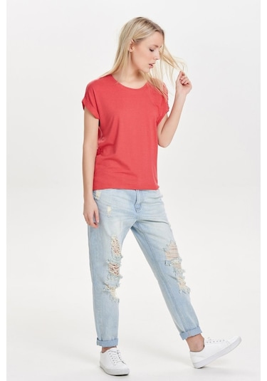 Only Bayan T Shirt 15106662 Nar Çiçeği