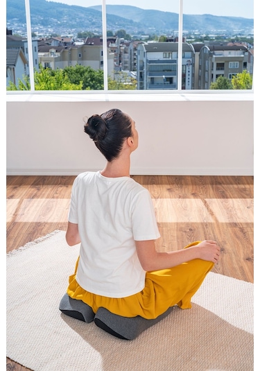 Visco Ortopedik Coccyx Oturma Minderi Kuyruk Sokumu Visco Minder 47 41 12cm