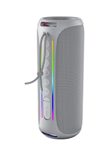 Nowgo F6 20w Rgb Speaker Su Geçirmez Taşınabilir Kablosuz Bluetooth Hoparlör Gri