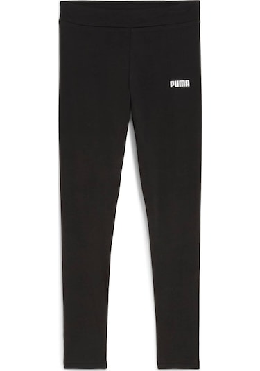 Puma Essentıals Logo Genç Tayt 688352 01 SiYAH
