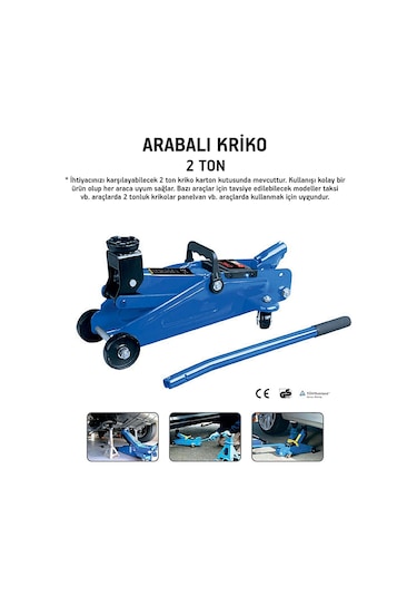 Cmc Arabalı Kriko 2 Ton