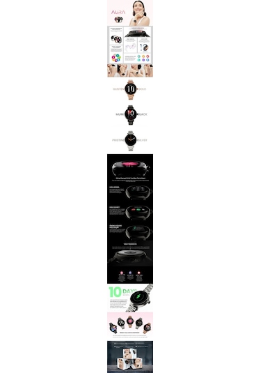 HiFuture Future Aura Amoled 27 MM Akıllı Saat (Distribütör Garantili)