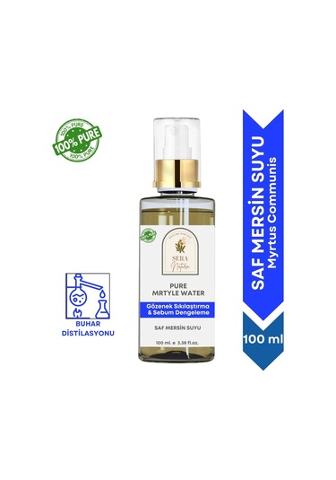 Sera Natura Saf Mersin Suyu Gözenek Sıkılaştırıcı ve Sebum Dengeleyici Tonik 100 ML